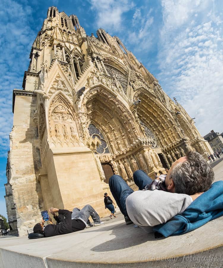 NotreDame-Reims-fisheye-lens