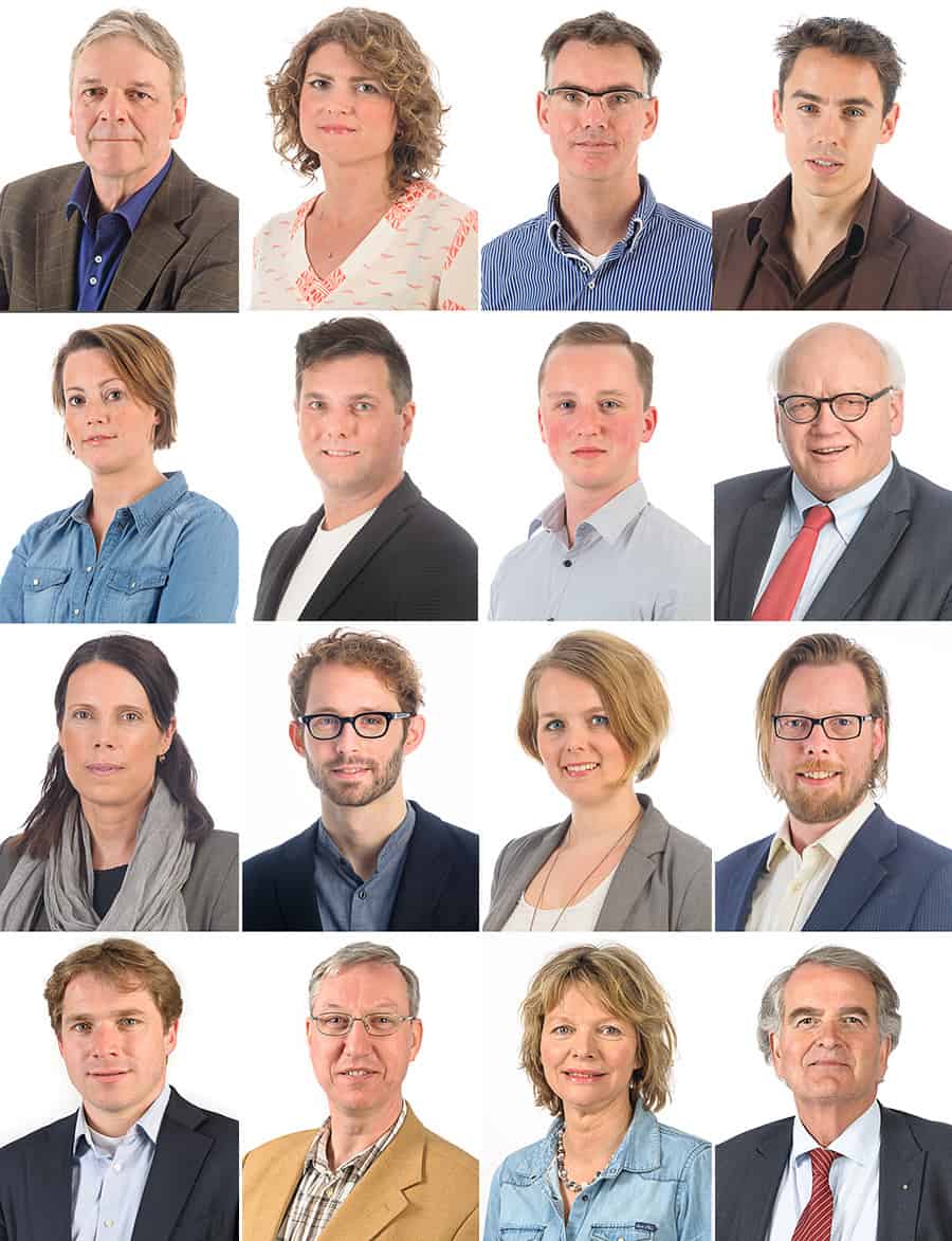 D66 fractie in de Fotostudio