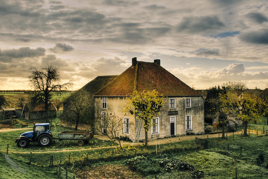 Hollands landschap Everdingen HDR