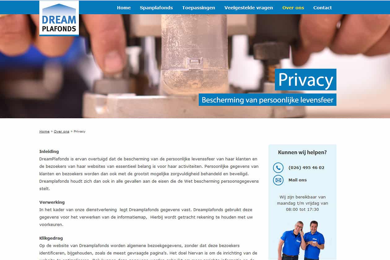 Bedrijfsreportage Dreamplafonds 2 bedrijfsreportage-website